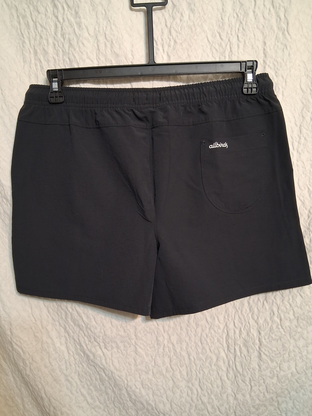 allbirds Black Athletic Shorts with Elastic Waist - Picture 3 of 6
